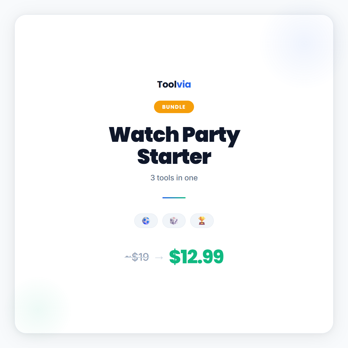 Watch Party Starter Bundle