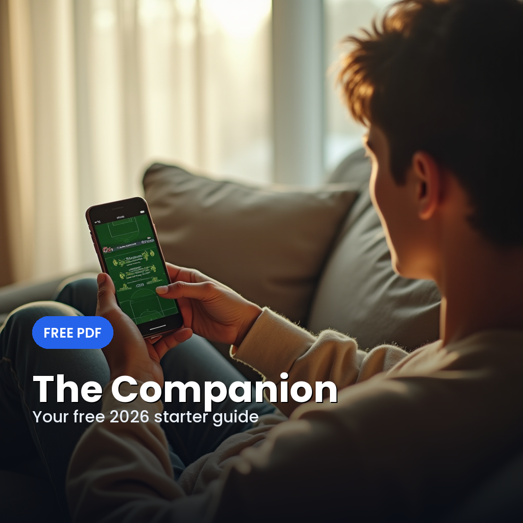 The Free Football Summer Companion (2026) — Football Summer 2026 printable cover
