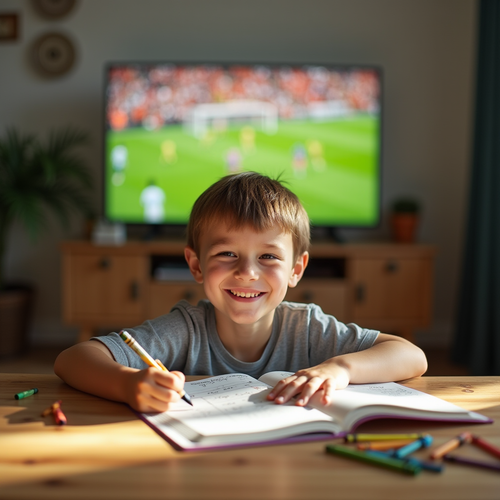 Daddy's Watching the Game — Kids' Match-Day Activity Book — printable preview of what's inside