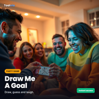 Draw Me A Goal — Pictionary-style football party game for watch-night groups