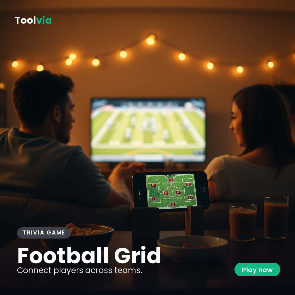 Football Grid — connect players across teams trivia game — Football Summer 2026