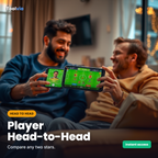 Football Player Head-to-Head — stat comparison tool for any two Football Summer 2026 players
