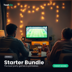 Watch Party Starter Bundle — party kit bundle — Football Summer 2026